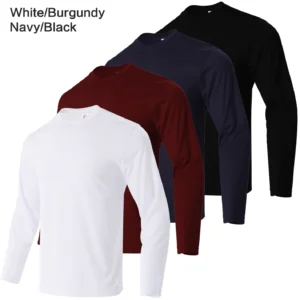 4 Piece Men's Sports & Fitness Long Sleeve