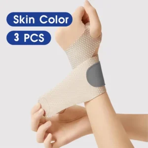 3-Piece Unisex Stretch Wrist Strap