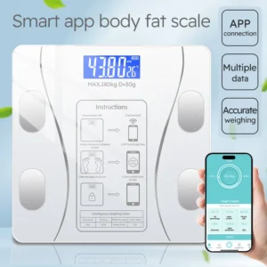 Smart Body Fat Scale with LED Display