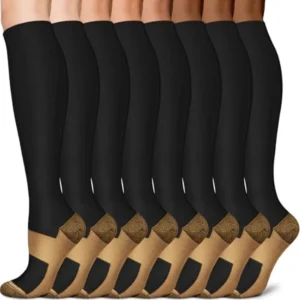 Copper Compression Socks 8-Pack