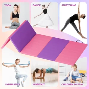 5-Fold Foldable Yoga Exercise Mat